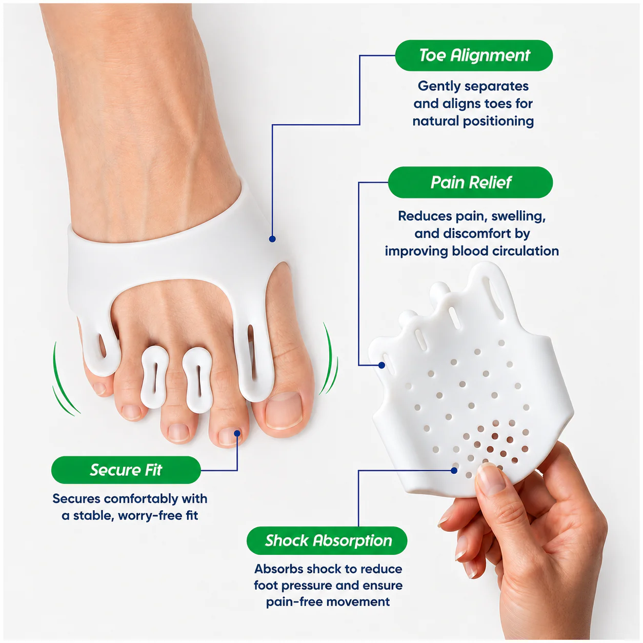 Hyggear Toe Separators